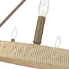 Wilcox Rustic Bronze 9 Light Chandelier