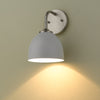 Gifford Modern Silver 1 Light Wall Sconce with White Shade