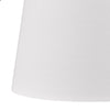 Mullen Modern Gold 1 Light Articulating Wall Sconce with White Shade